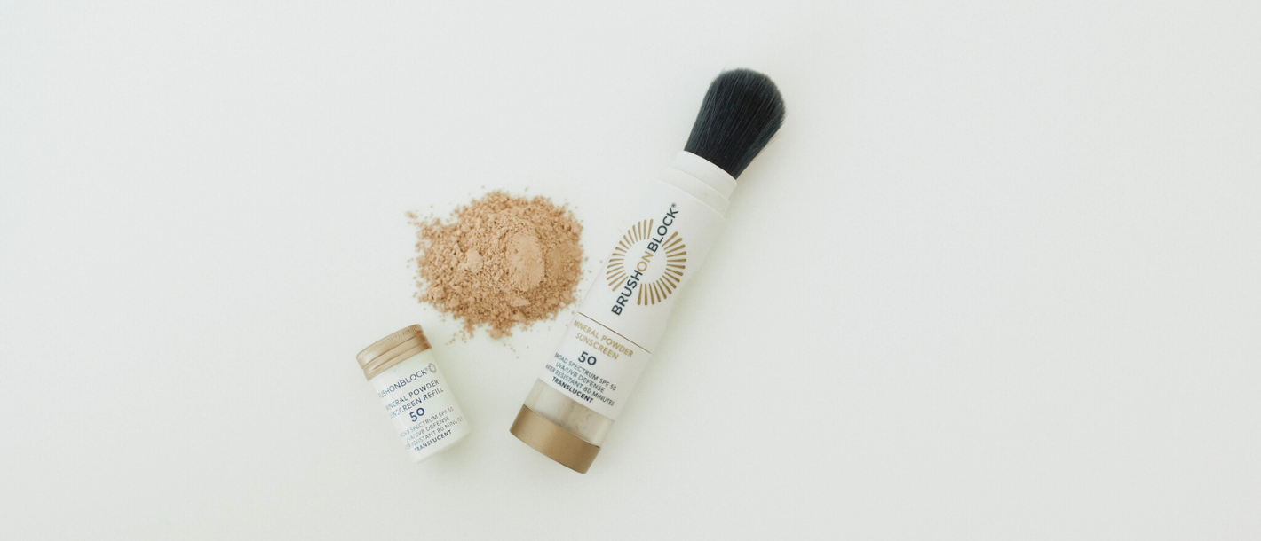 Let Brush On Block change the way you protect your skin.