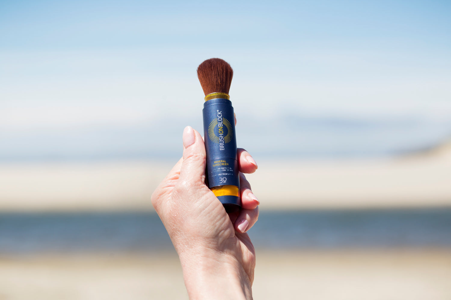 image of Brush On Block at the beach