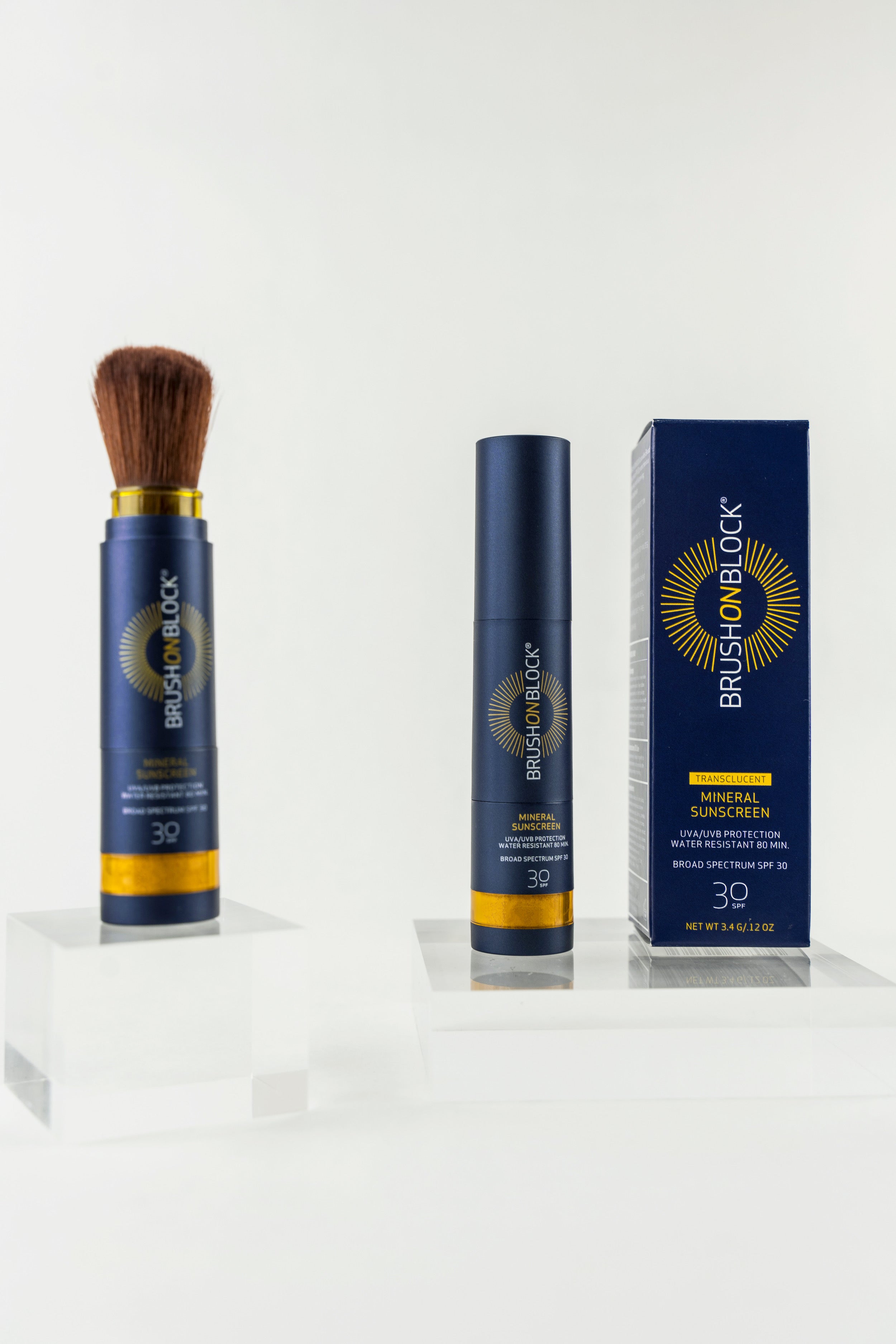 Brush On Block® Mineral Brush On Sunscreen With Zinc Oxide & Titanium Dioxide