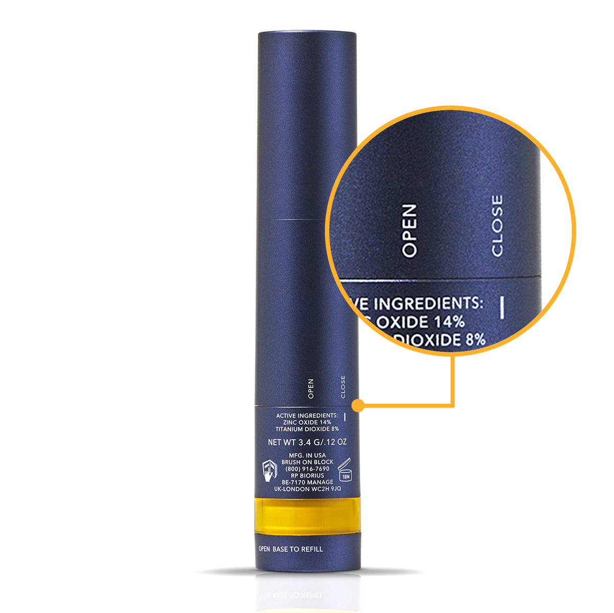 Brush On Block Translucent Mineral Powder Sunscreen SPF 30