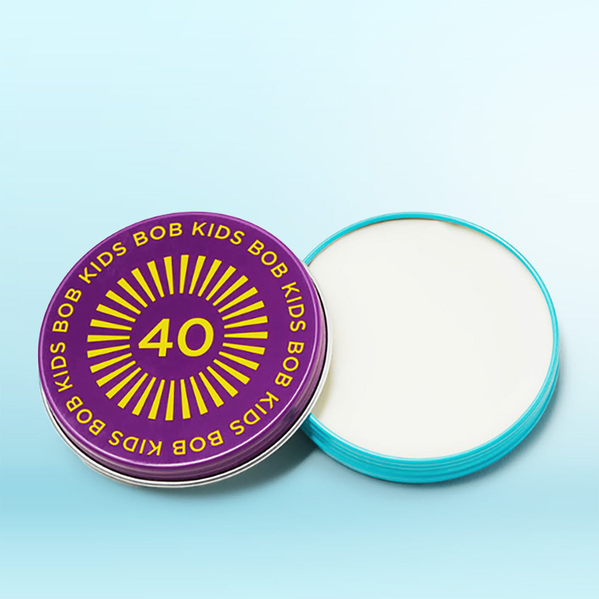 BOB Kids Brush and Balm Duo lifestyle shot kids mineral sunscreen brush
