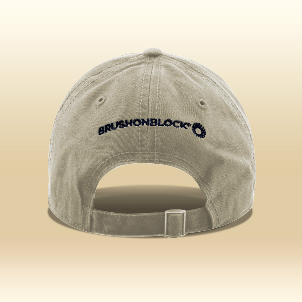 See You Out There Hat lifestyle shot mineral sunscreen brush applicator