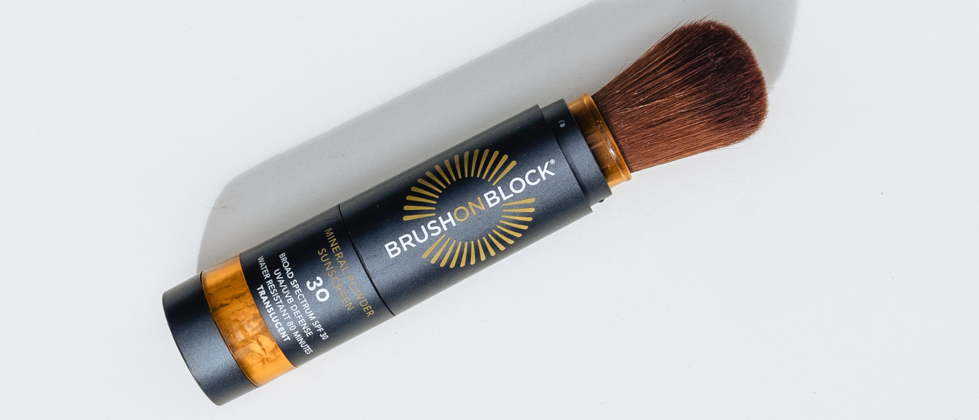 Brush On Block Mineral Powder Sunscreen, named best sunscreen for oily skin by NBC Select, May 2026