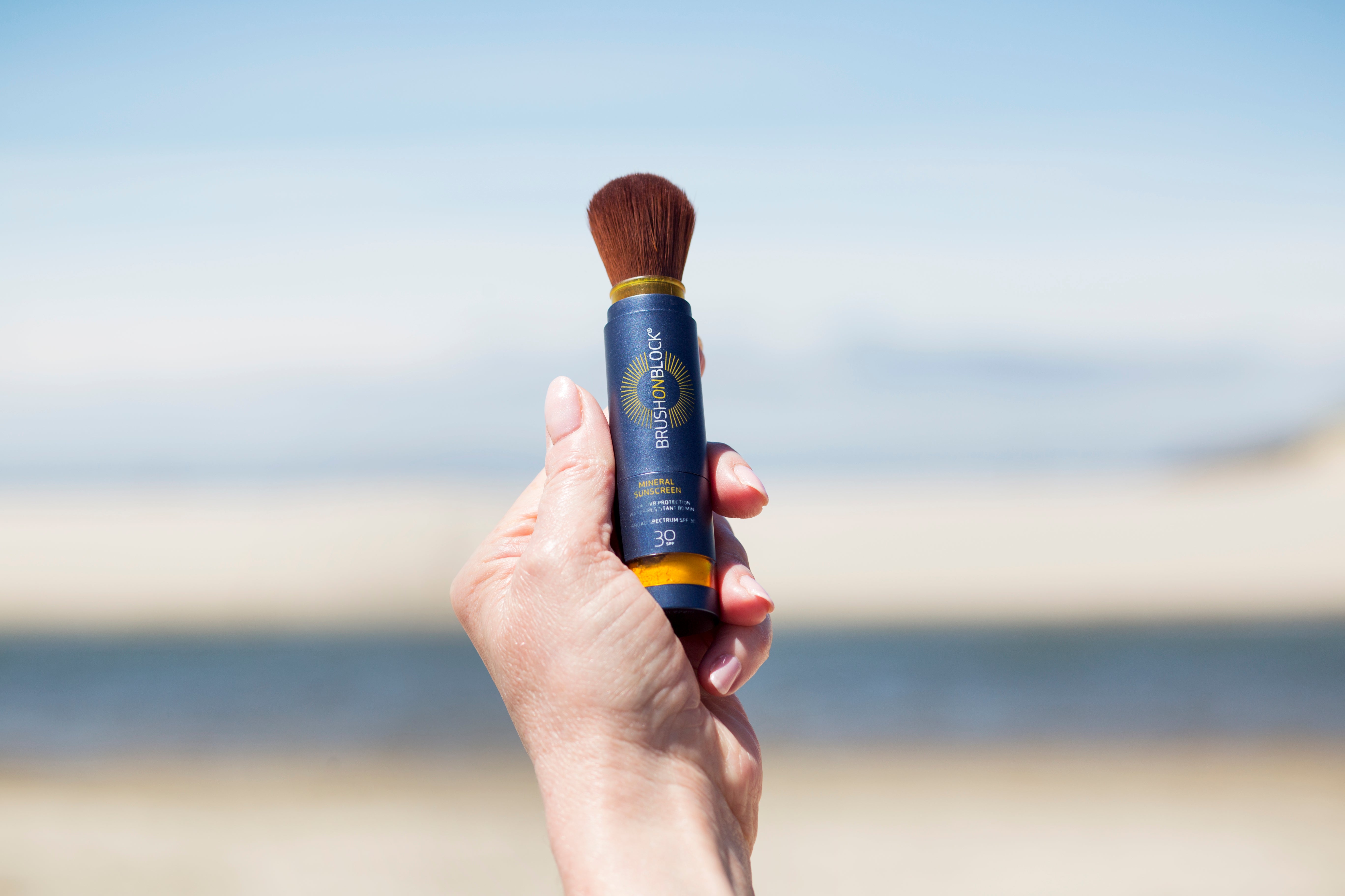 image of Brush On Block at the beach