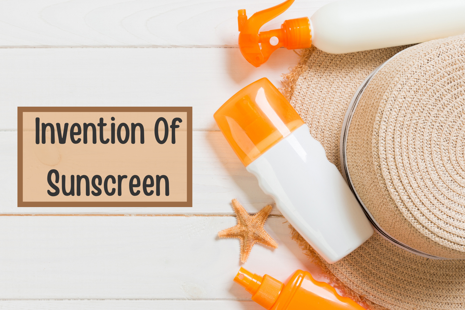 who invented sunscreen?