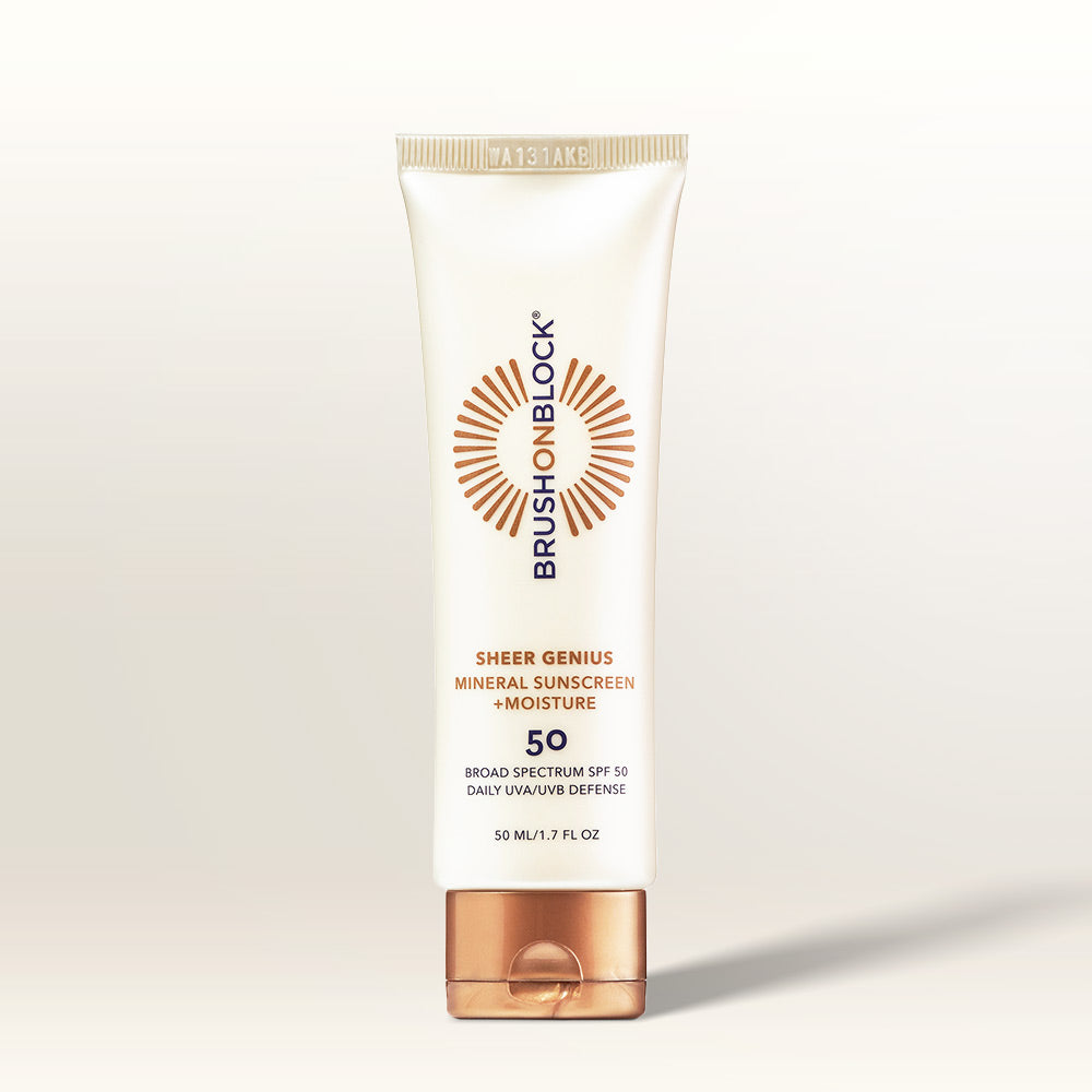 Sheer Genius SPF 50 Mineral Sunscreen + Moisture Untinted