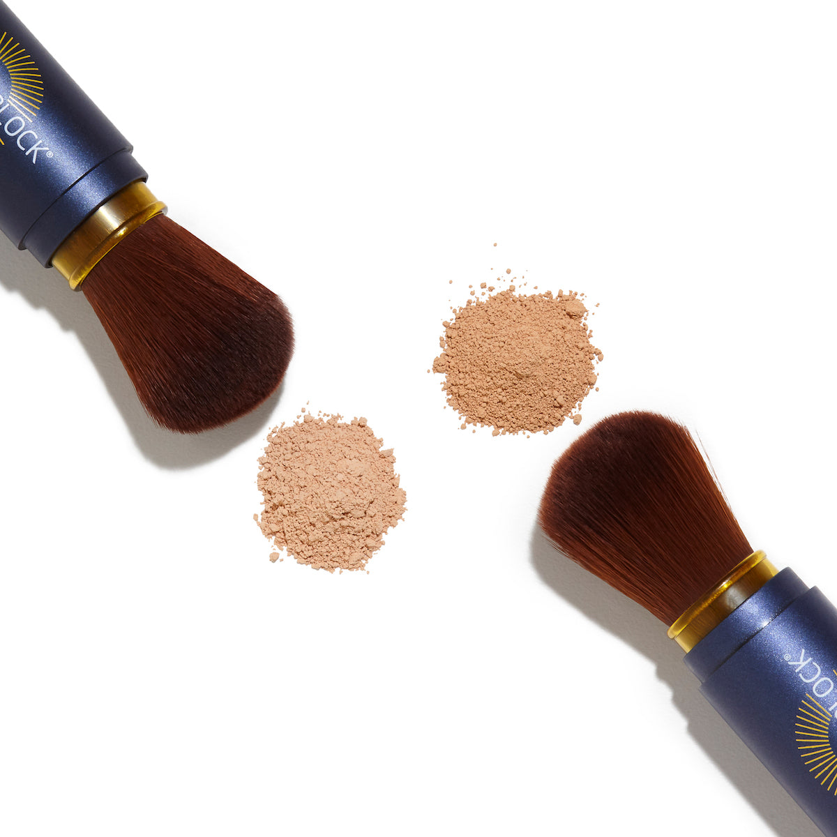Brush On Block® Mineral Powder Sunscreen With Powder Display
