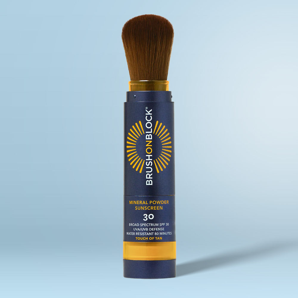 Brush On Block SPF 30 Touch of Tan Mineral Powder Sunscreen