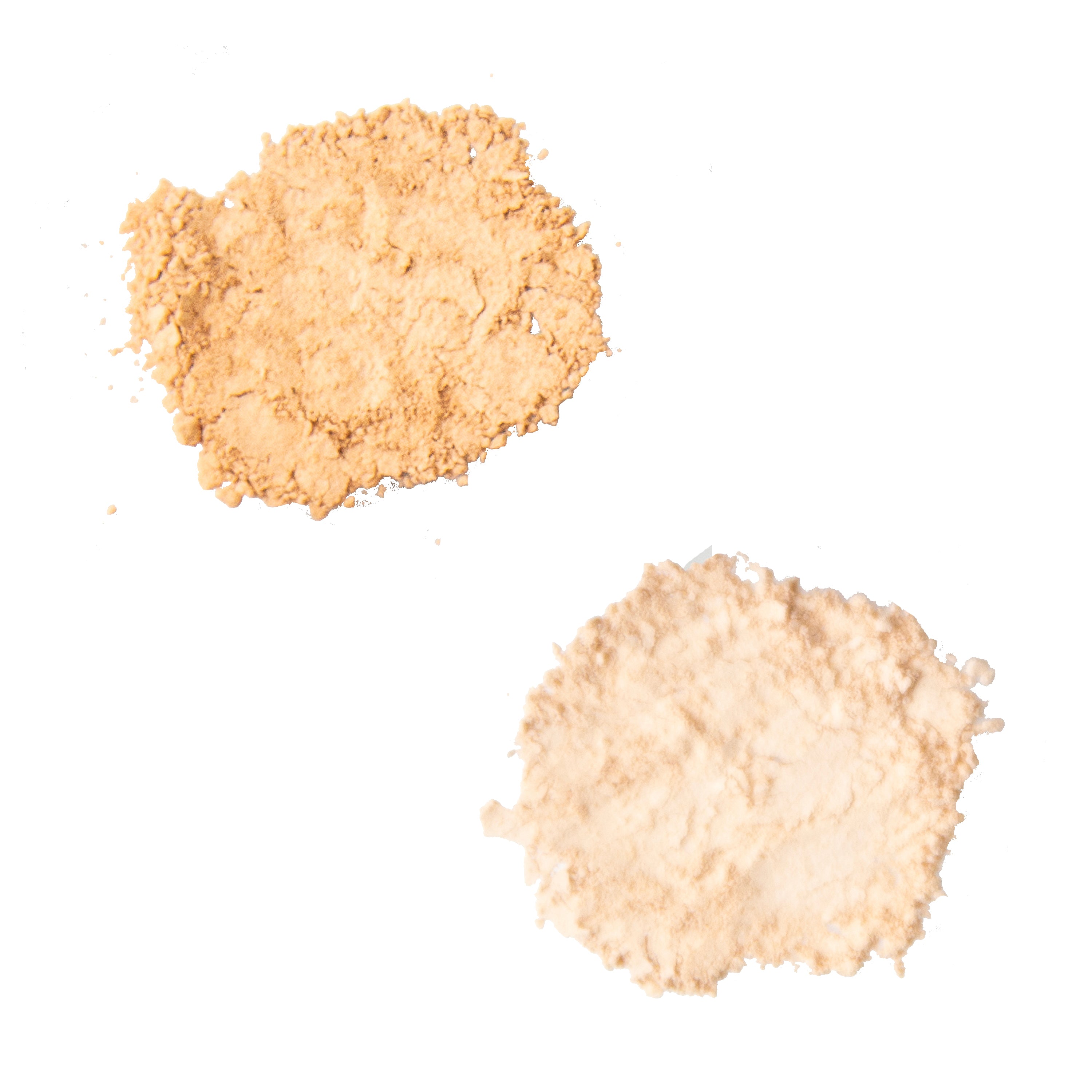 Swatches of Brush On Block Touch of Tan (top) and Translucent (bottom).