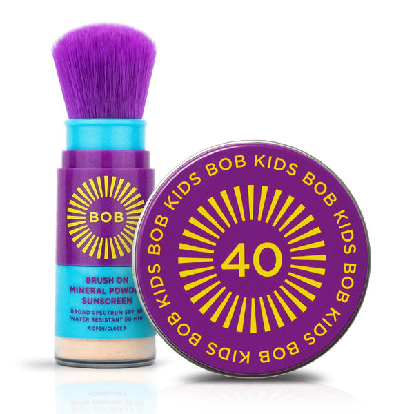 Shop BOB Kids Duo - BOB Kids brush-on sunscreen SPF 30 + BOB Kids Sun Balm  SPF 40