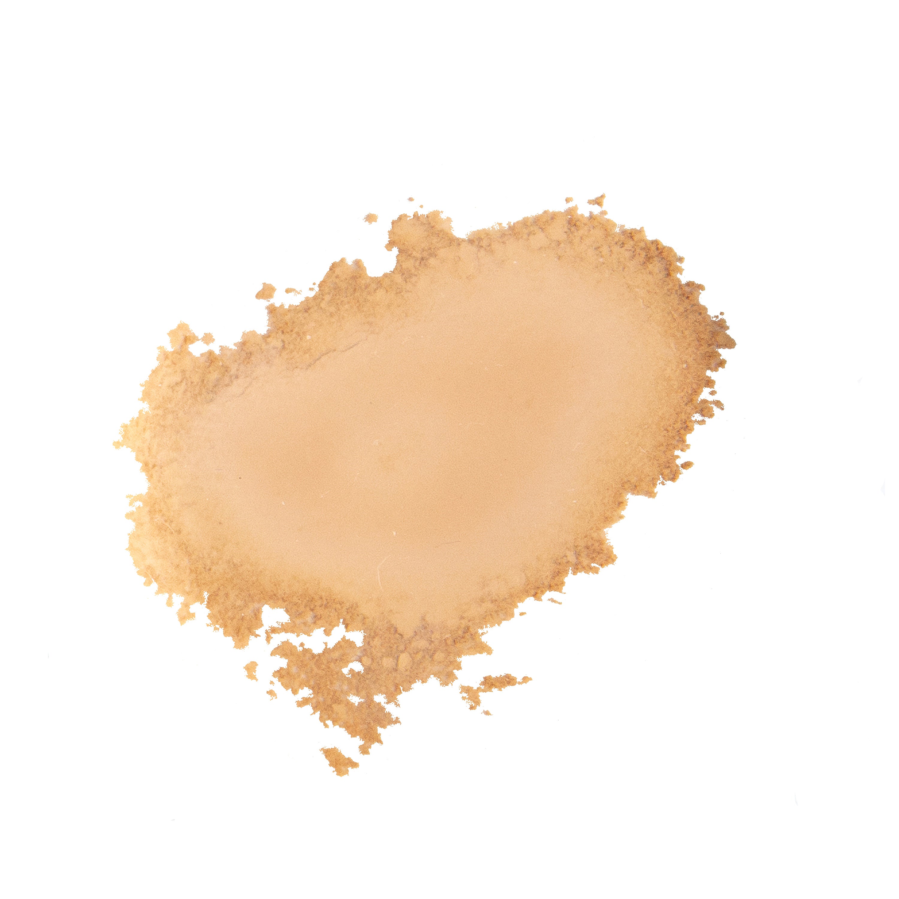 Swatch of Brush On Block® Touch of Tan Mineral Powder Sunscreen SPF 30.